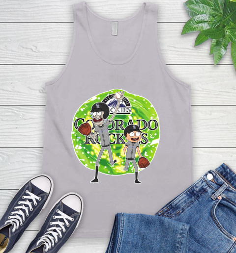 MLB Colorado Rockies Rick And Morty Baseball Sports Tank Top 4