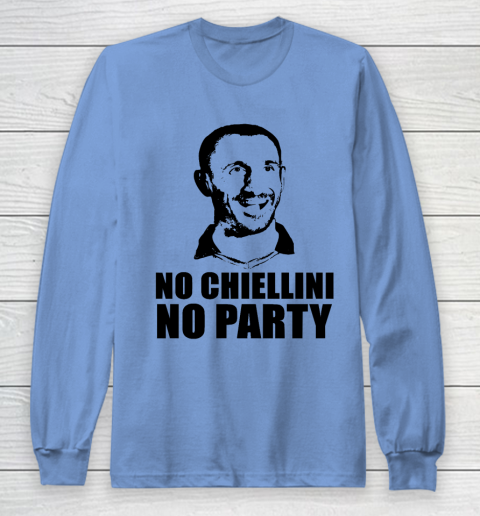 No Chiellini, No Party Italia Champion Euro Player Long Sleeve T-Shirt 8