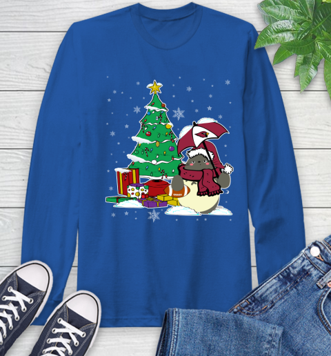 Arizona Cardinals NFL Football Cute Tonari No Totoro Christmas Sports Long Sleeve T-Shirt 10
