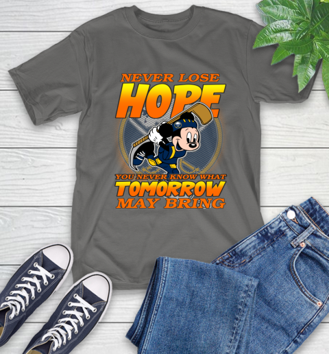 Buffalo Sabres NHL Hockey ootball Mickey Disney Never Lose Hope T-Shirt 10