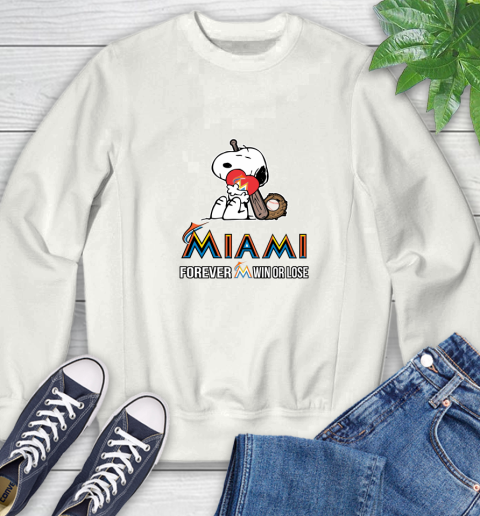 MLB The Peanuts Movie Snoopy Forever Win Or Lose Baseball Miami Marlins 25