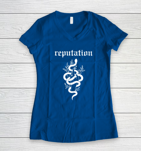 Snake Reputation In The World Women's V-Neck T-Shirt 12