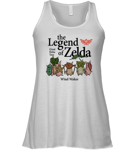 Nintendo The Legend Of Zelda The Wind Waker Korok Premium Racerback Tank