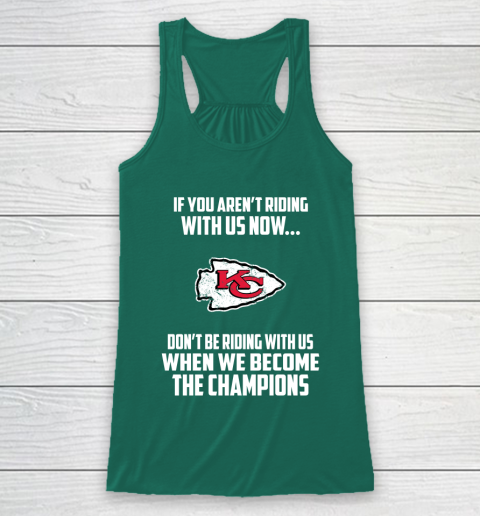 NFL Kansas City Chiefs Football We Become The Champions Racerback Tank 5