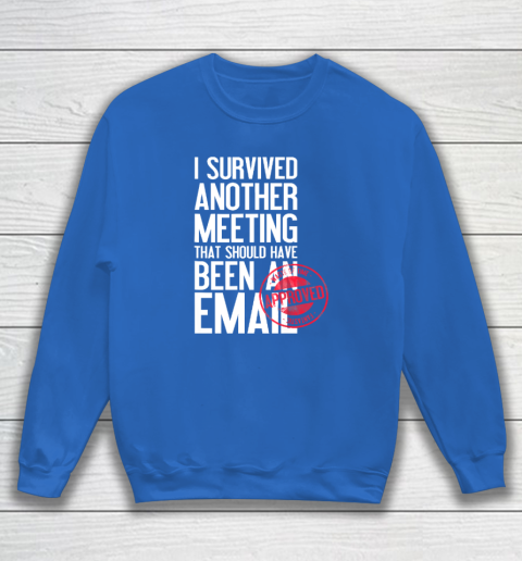 I Survived Another Meeting That Should Have Been An Email Sweatshirt 11