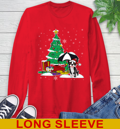 Boston Terrier Christmas Dog Lovers Shirts 66
