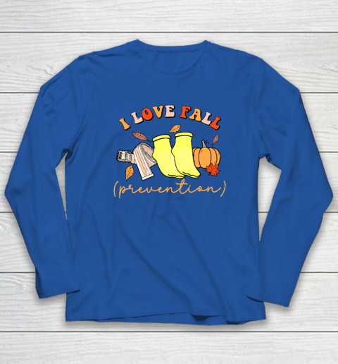I Love Fall (Prevention) Long Sleeve T-Shirt 5