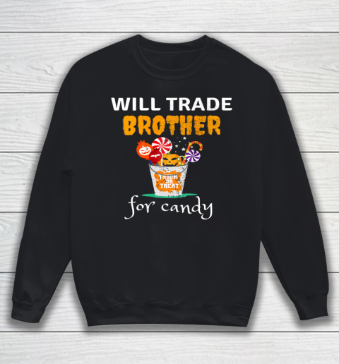 Halloween Family Matching Will Trade Brother Funny Sibling Sweatshirt