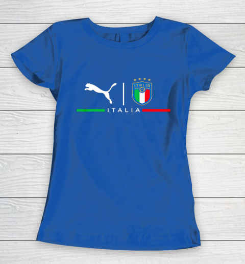 Italy Jersey Soccer Football 2020 2021 Italian Italia Women's T-Shirt 8