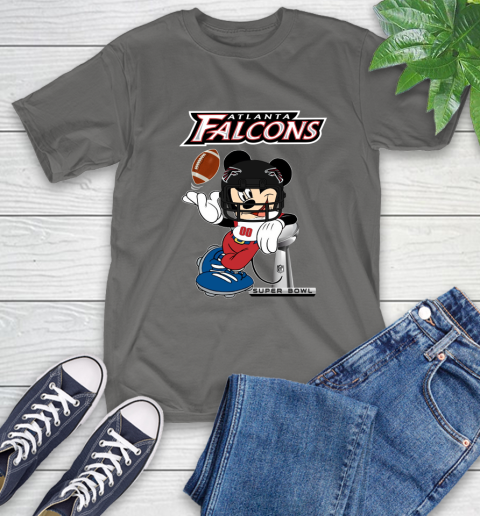 NFL Atlanta Falcons Mickey Mouse Disney Super Bowl Football T Shirt T-Shirt 9