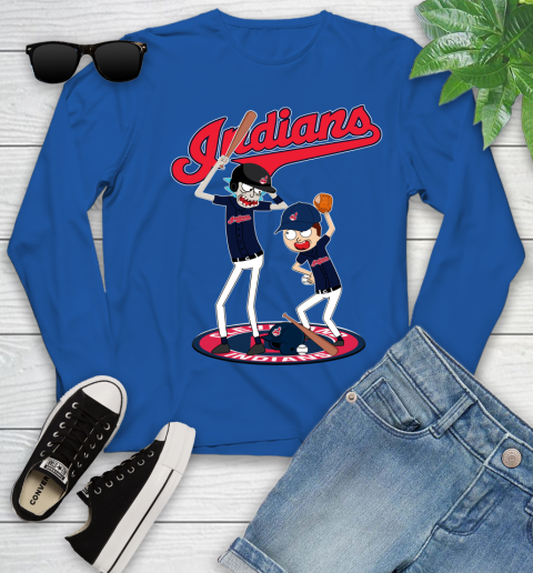 MLB Cleveland Indians Rick And Morty Baseball 133