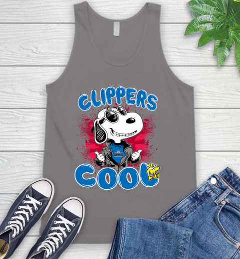 NBA Basketball LA Clippers Cool Snoopy Shirt Tank Top 6