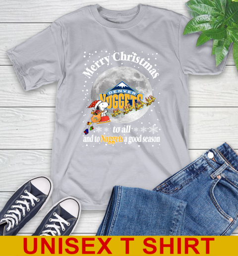 Denver Nuggets Merry Christmas To All And To Nuggets A Good Season NBA Basketball Sports T-Shirt 5