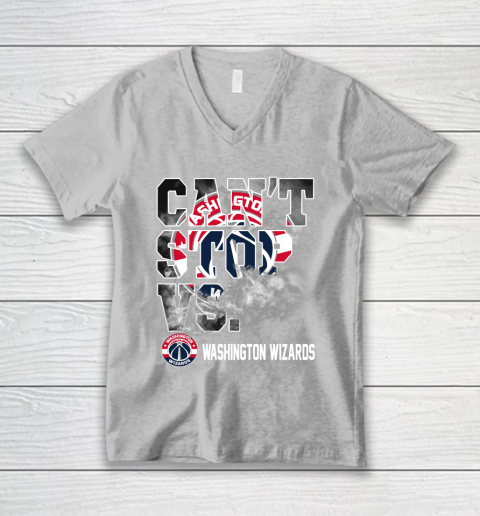 NBA Washington Wizards Basketball Can't Stop Vs V-Neck T-Shirt 3