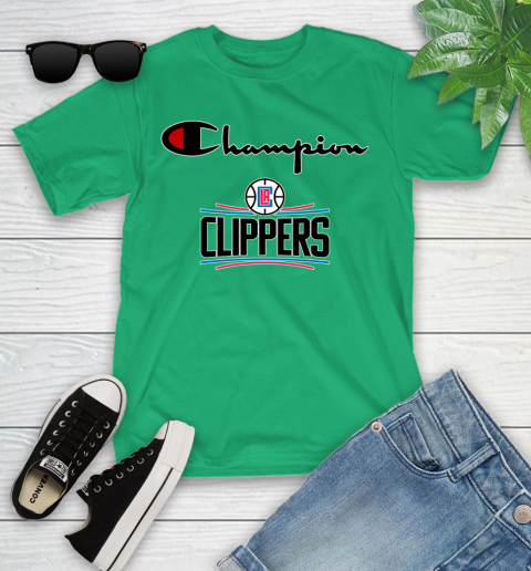 NBA Basketball LA Clippers Champion Shirt Youth T-Shirt 3