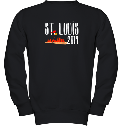 Saint Louis Red Cardinal Shirt 2019 Baseball Hometown Youth Sweatshirt