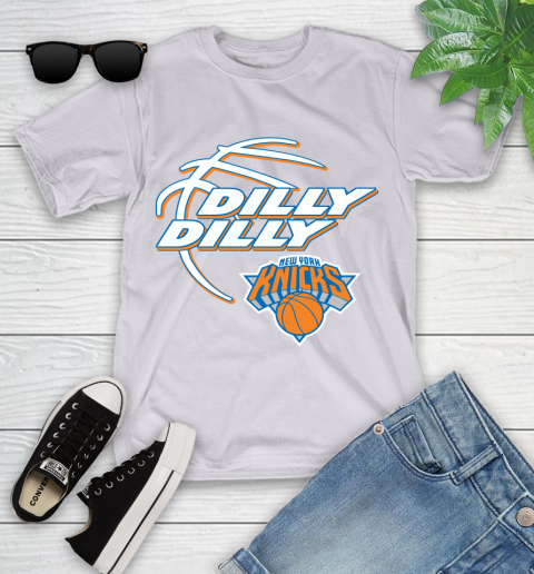 NBA New York Knicks Dilly Dilly Basketball Sports Youth T-Shirt 4