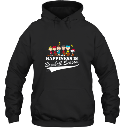 Peanuts Happiness Is Baseball Season Hoodie