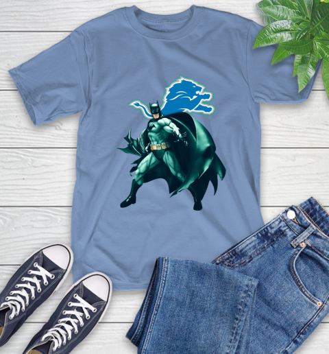 NFL Batman Football Sports Detroit Lions T-Shirt 11