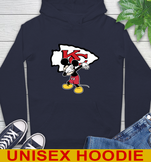 Kansas City Chiefs NFL Football Dabbing Mickey Disney Sports Hoodie 4