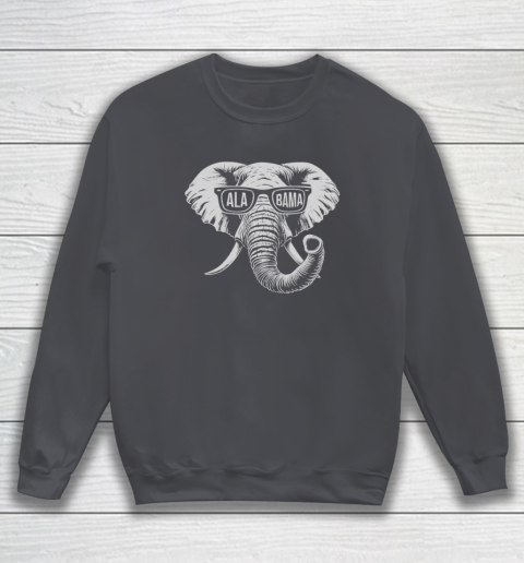 Vintage State Of Alabama Elephant Lovers Sweatshirt 3