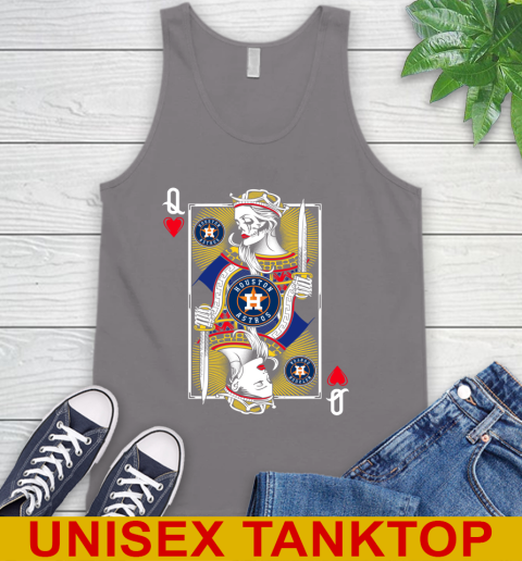 MLB Baseball Houston Astros The Queen Of Hearts Card Shirt Tank Top 6