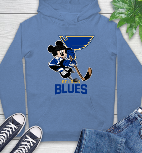 NHL St.Louis Blues Mickey Mouse Disney Hockey T Shirt Hoodie 11