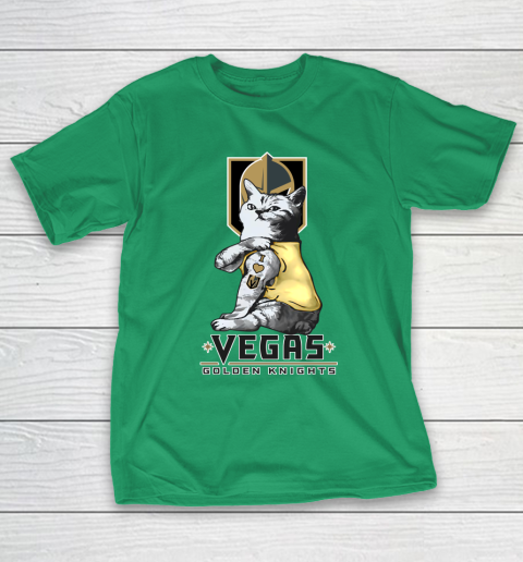 NHL My Cat Loves Vegas Golden Knights Hockey T-Shirt 5