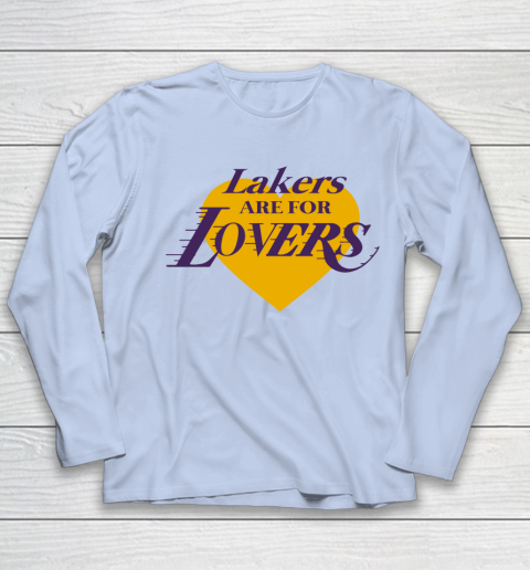Love Lakers Shirt Laker Are For Lovers Youth Long Sleeve 5