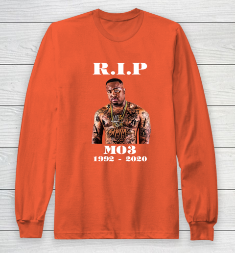 RIP MO3 1992 2020 Long Sleeve T-Shirt 3