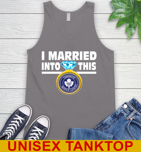 Toronto Maple Leafs NHL Hockey I Married Into This My Team Sports Tank Top - Image 7