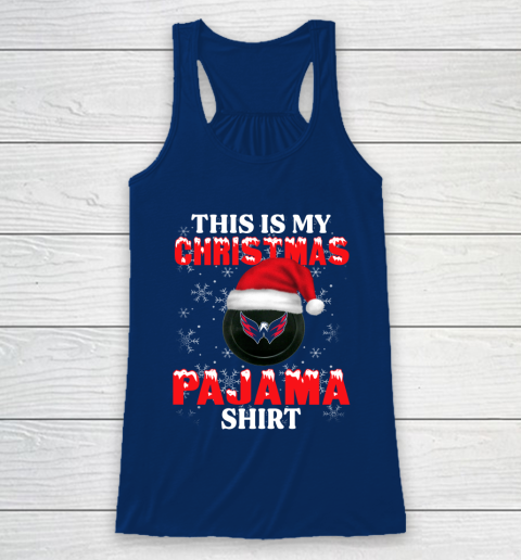 Washington Capitals This Is My Christmas Pajama Shirt NHL Racerback Tank 6