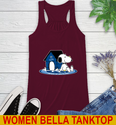 MLB Baseball Kansas City Royals Snoopy The Peanuts Movie Shirt Racerback Tank 3