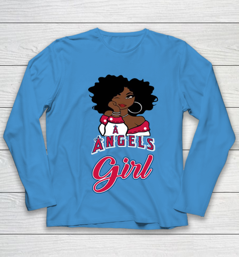 Los Angeles Angelss Girl MLB Youth Long Sleeve 7