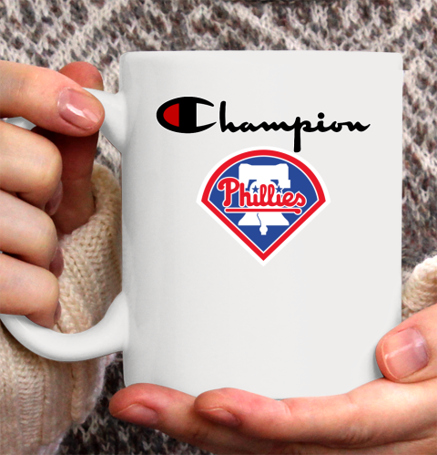 MLB Baseball Philadelphia Phillies Champion Shirt Ceramic Mug 15oz