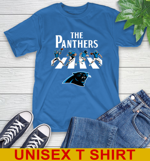 NFL Football Carolina Panthers The Beatles Rock Band Shirt T-Shirt 11