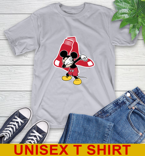 Boston Red Sox MLB Baseball Dabbing Mickey Disney Sports T-Shirt 6
