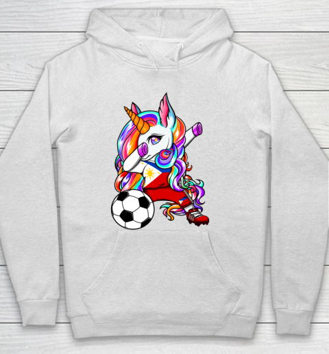 Dabbing Unicorn The Philippines Soccer Fans Jersey Football Hoodie