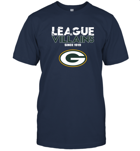 League Villains Since 1919 Green Bay Packers Youth Long Sleeve - Rookbrand