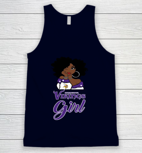 Minnesota Vikings Girl NFL Tank Top 3