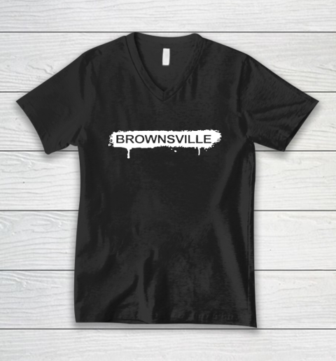 Mike Tyson Brownsville V-Neck T-Shirt
