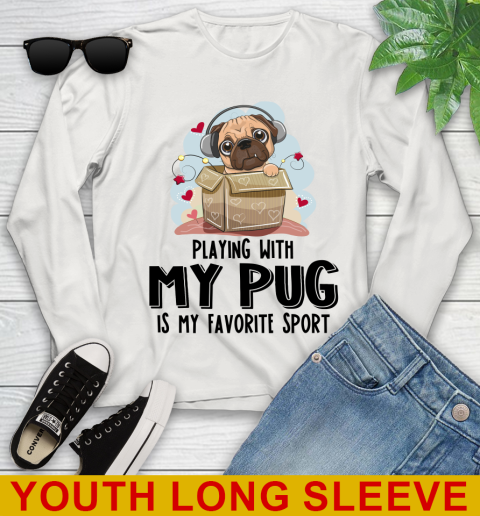 Playing with my pug is my favorite sport 111