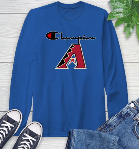 MLB Baseball Arizona Diamondbacks Champion Shirt Long Sleeve T-Shirt 7