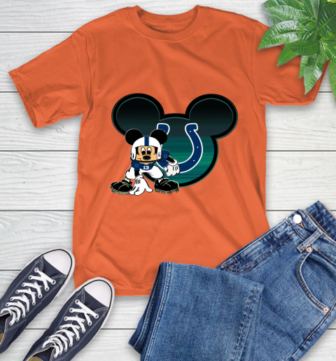 NFL Indianapolis Colts Mickey Mouse Disney Football T Shirt T-Shirt 5