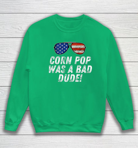 Joe Biden Corn Pop Was A Bad Dude Sweatshirt 5