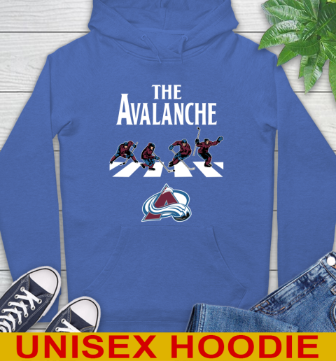 NHL Hockey Colorado Avalanche The Beatles Rock Band Shirt Hoodie 9