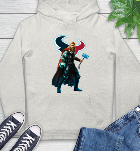 NFL Thor Avengers Endgame Football Houston Texans Hoodie 12
