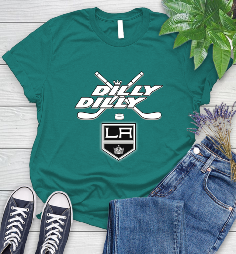 NHL Los Angeles Kings Dilly Dilly Hockey Sports Women's T-Shirt 12