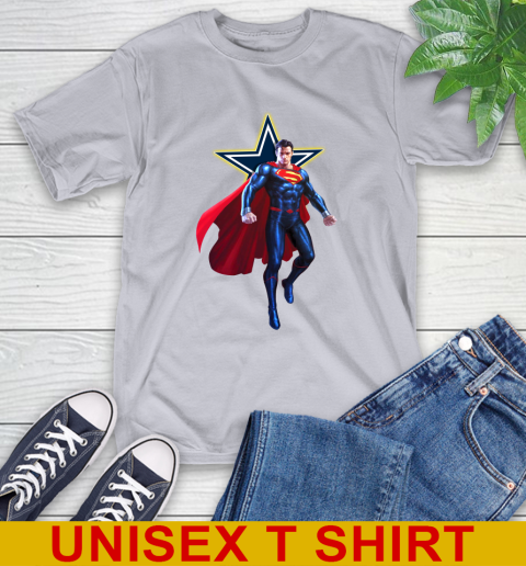 NFL Superman DC Sports Football Dallas Cowboys T-Shirt 6