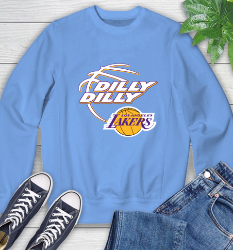 NBA Los Angeles Lakers Dilly Dilly Basketball Sports Sweatshirt 11